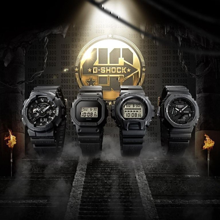 Remasterpiece Collection: festeja 40 años del reloj irrompible con la historia de G-SHOCK impresa alrededor de tu mano